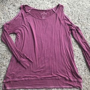 Ae Soft and Sexy Cold Shoulder Longsleeve